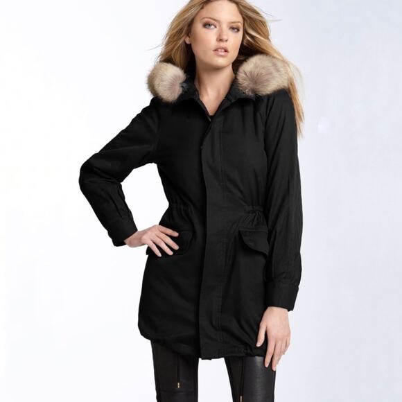 Marc by Marc Jacobs Marley Stretch Twill Coat Size Medium